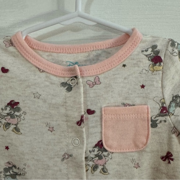 Disney Baby Minnie and Mickey Baby Girl Sleepies - Picture 2 of 7